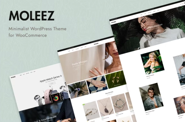 Moleez Minimalist Wordpress Theme For Woocommerce 2.4.4