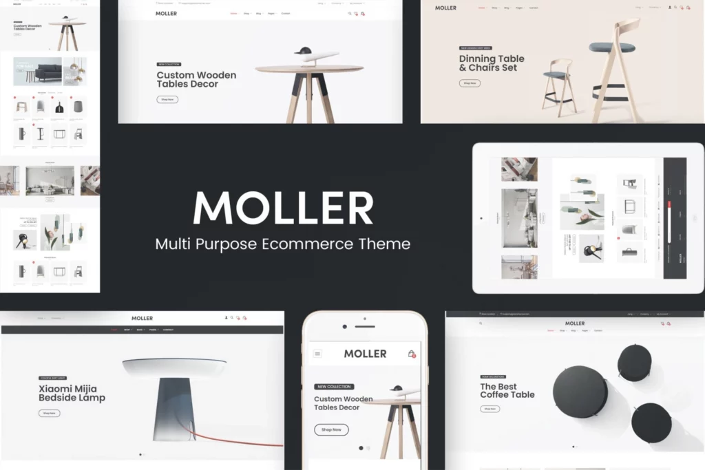 Moller – Furniture & Decor WooCommerce WordPress Theme 1.0