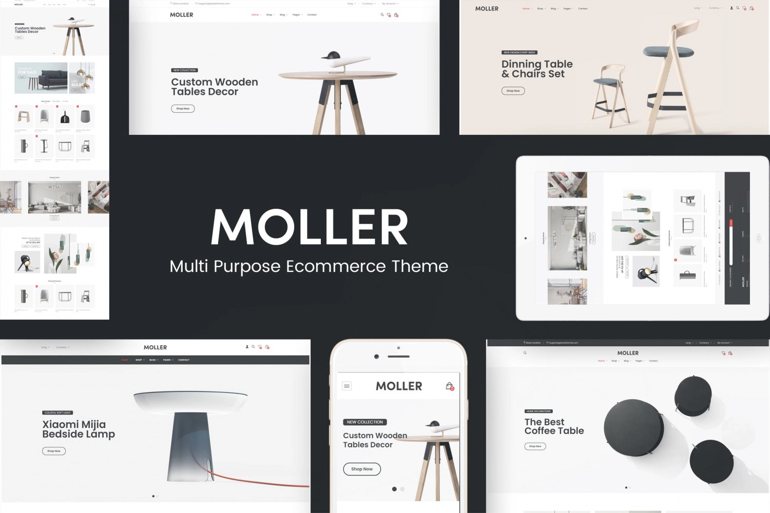 Moller Furniture & Decor Woocommerce Wordpress Theme 1.0