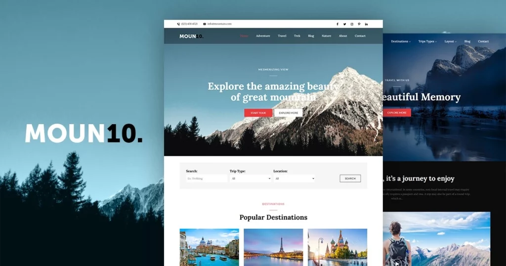 Moun10 Pro – Theme Palace WordPress Theme Download 1.0.1