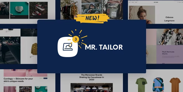 Mr. Tailor Ecommerce Wordpress Theme For Woocommerce 3.6