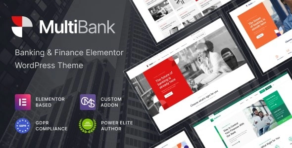 Multibank Business And Finance Wordpress Theme 1.0.2