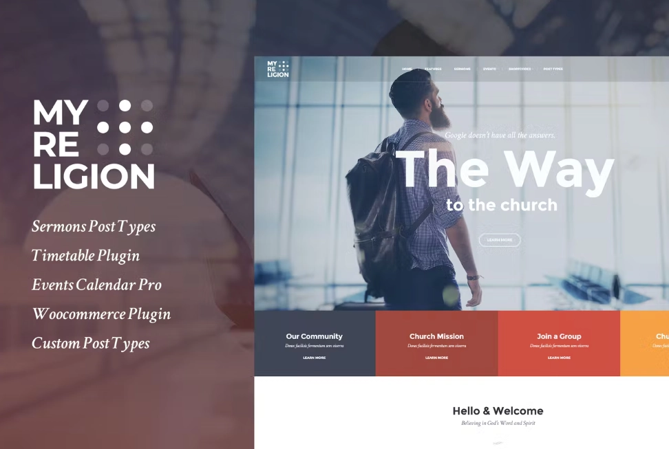 My Religion Dedicated Church Wordpress Theme 1.3.7