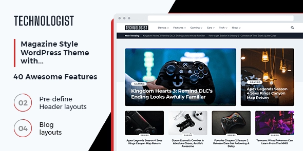 Mythemeshop Technologist Wordpress Theme 1.0.0