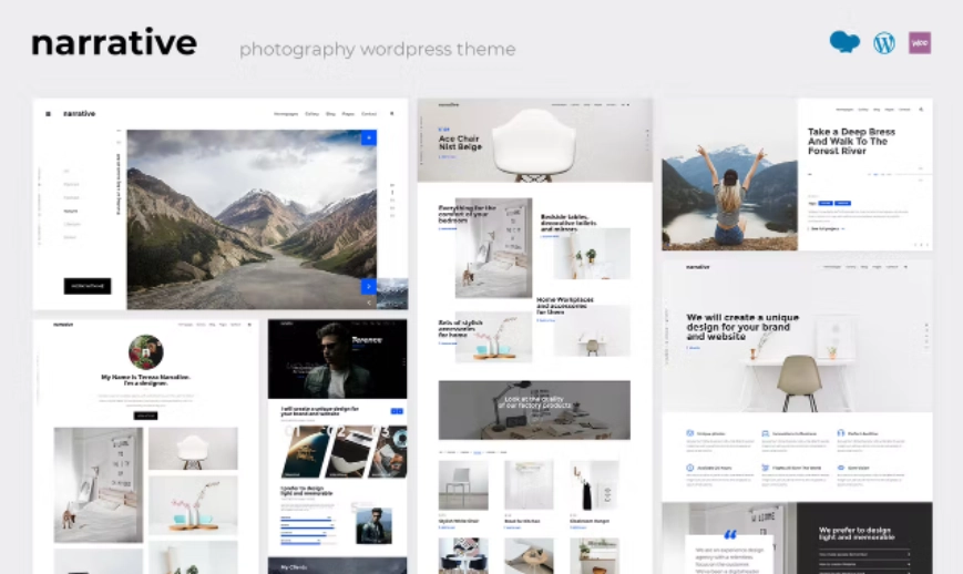 Narrative Portfolio Wordpress Theme 1.1.5