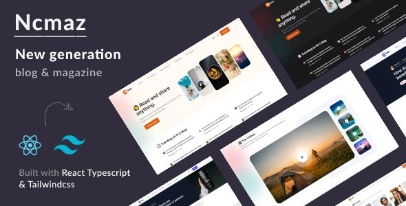 Ncmaz Blog Magazine Wordpress Theme 4.3.2