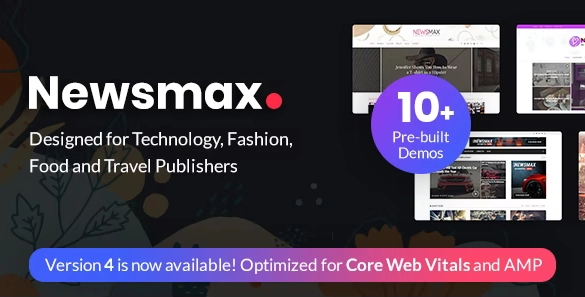 Newsmax Multi Purpose News & Magazine Theme 4.1.0
