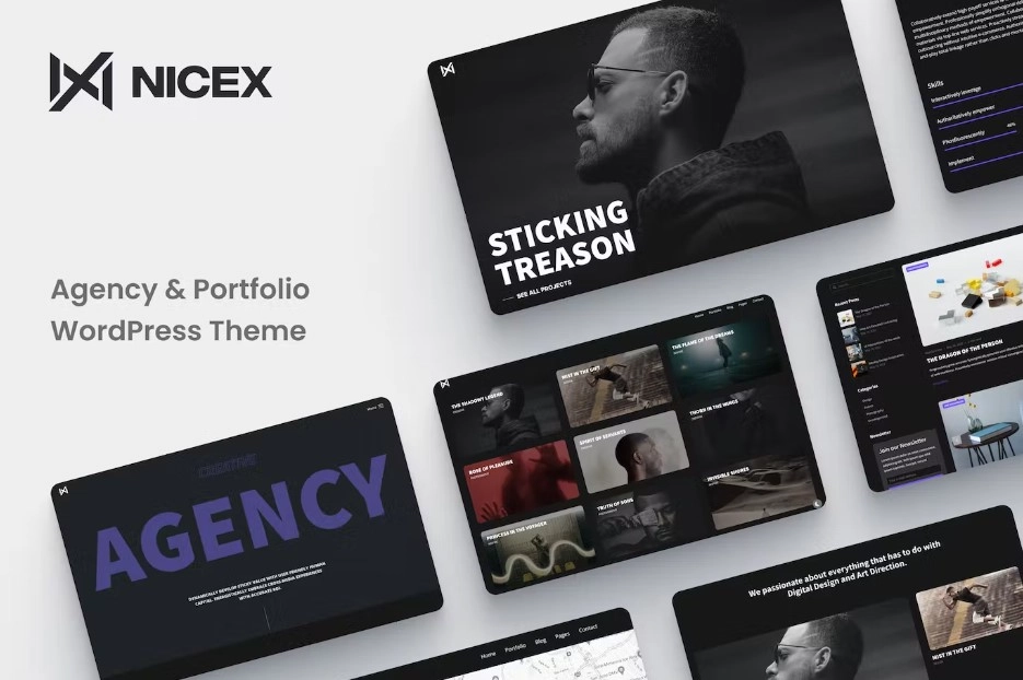 Nicex Creative Portfolio Theme 1.0.3
