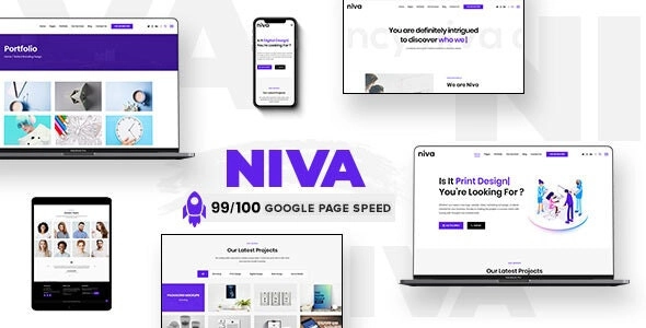 Niva Creative Agency Wordpress Theme 1.7.7