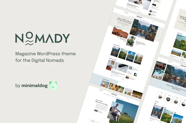 Nomady Magazine Theme For Digital Nomads 1.1.5