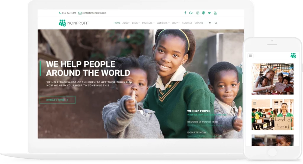 Nonprofit WordPress Theme 2.0.2