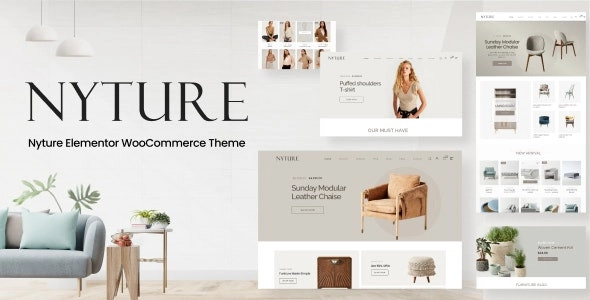 Nyture Elementor Woocommerce Theme 1.0.2