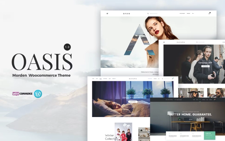 Oasis Modern Woocommerce Theme 1.2.8