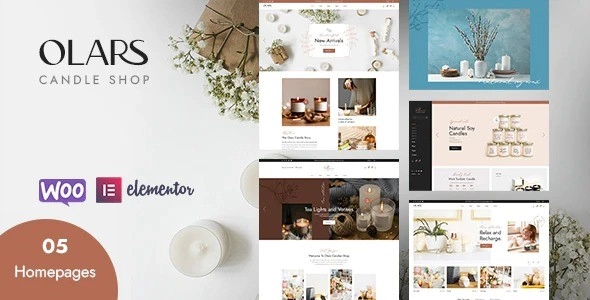 Olars Candle Handmade Woocommerce Theme 1.0.1