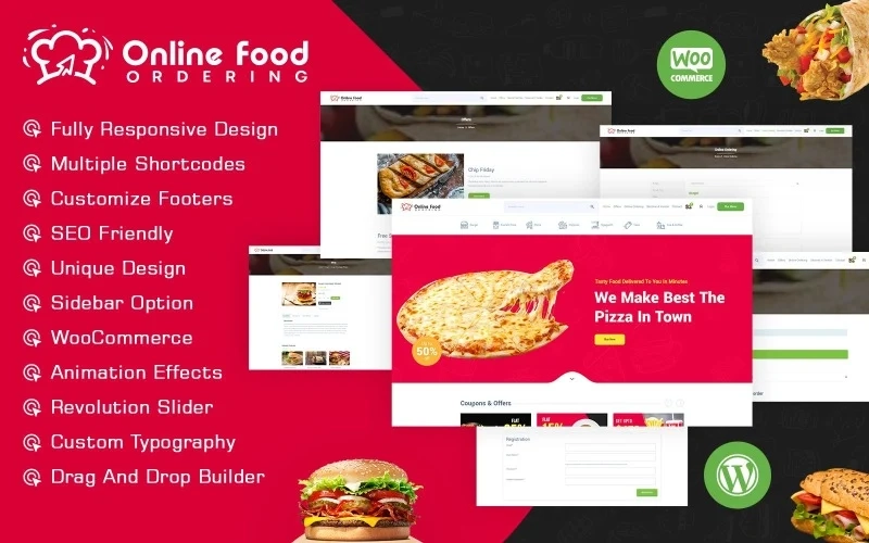 Online Food Ordering Wordpress Theme 1.0.0