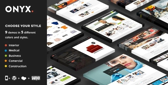 Onyx Multi Concept Business Theme V3.3