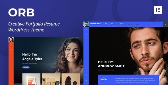 Orb Creative Portfolio Wordpress Theme 1.2