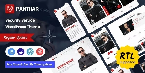 Panthar Private Security & Cctv Service Wordpress Theme + Rtl 1.0.2