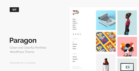 Paragon Colorful Portfolio For Freelancers & Agencies 1.6