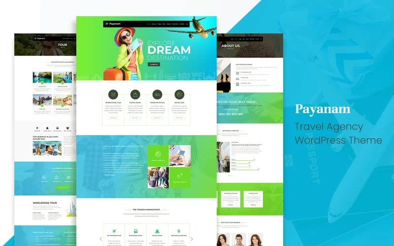 Payanam Travel Wordpress Theme 1.0.0