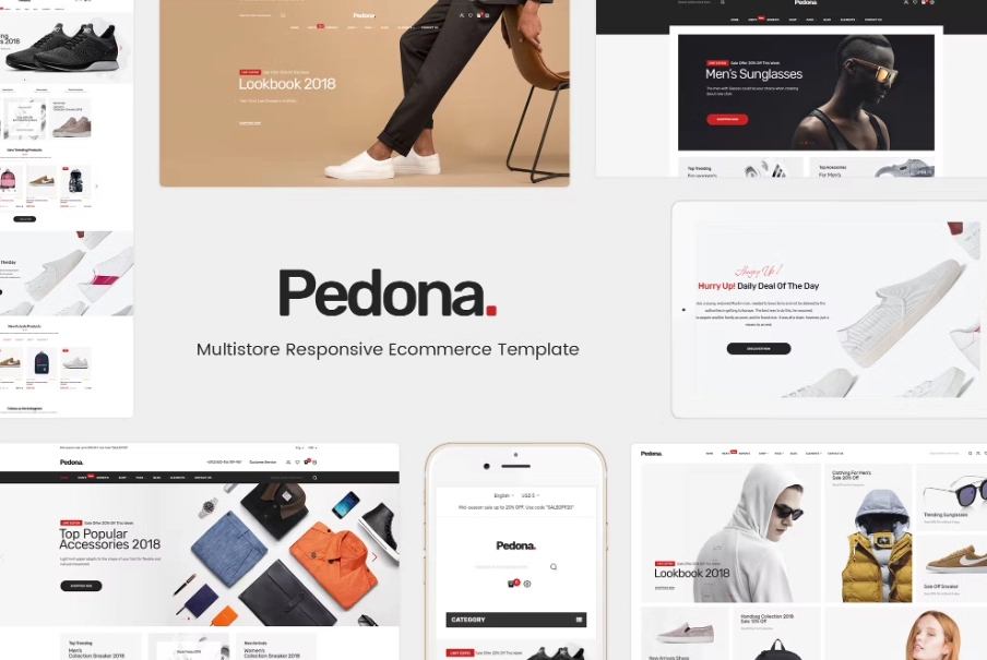 Pedona Fashion & Sport Theme For Wordpress 1.0.7