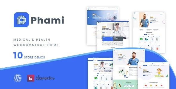 Phami – Medical & Health Woocommerce Theme 1.0.4