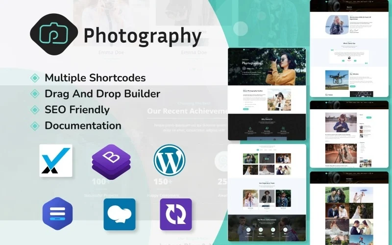 Photography Portfolio Wordpress Theme 1.0.0