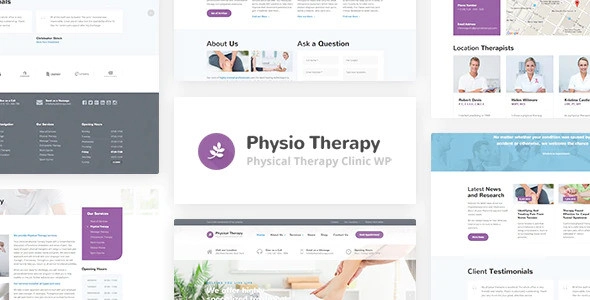 Physio Physical Therapy & Medical Clinic Wp Theme 2.5.1