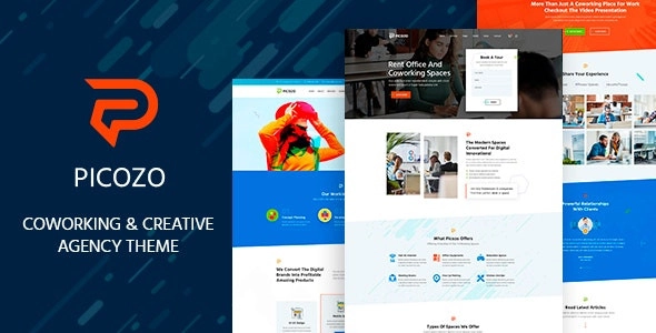 Picozo Coworking And Office Space Wordpress Theme 1.5