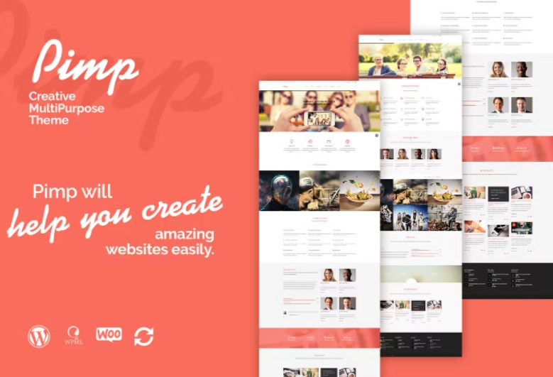 Pimp Creative Multipurpose Theme 1.7