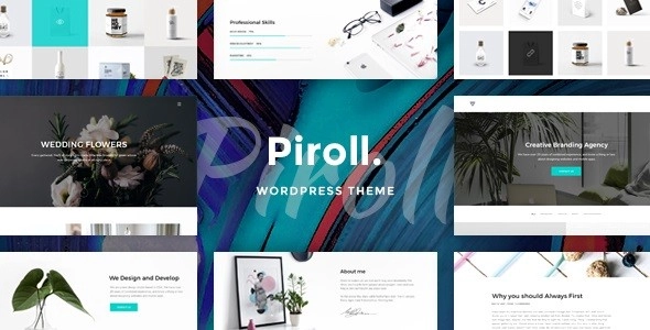 Piroll Portfolio Wordpress Theme 1.1.3