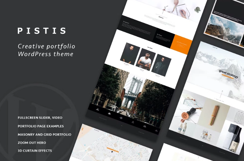 Pistis Portfolio / Agency Wp Theme 1.7.0