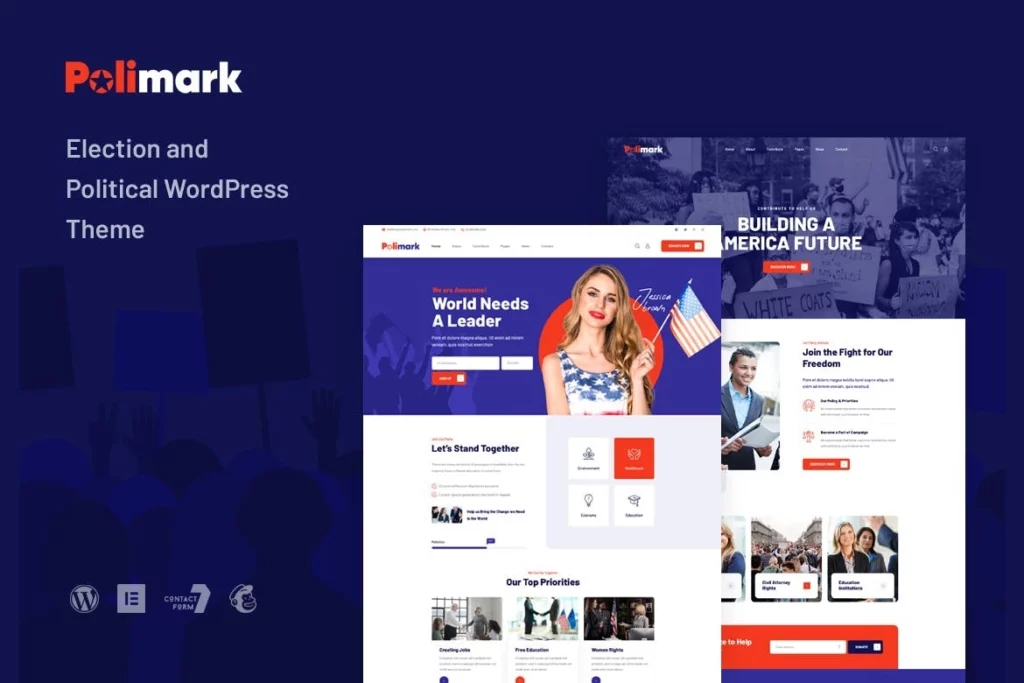 Polimark – Election & Political WordPress Theme 1.0.0