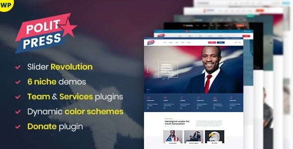 Politpress Multipurpose Political Wordpress Theme 1.2.0