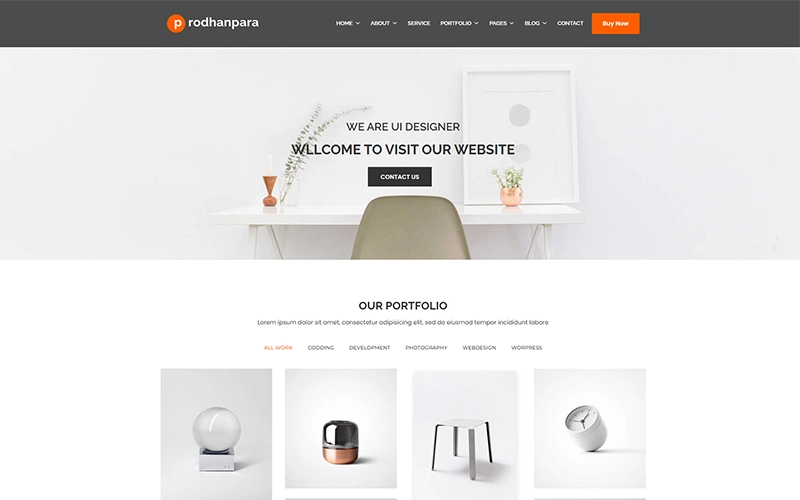 Prodhanpara Personal Portfolio Wordpress Theme 1.0.0