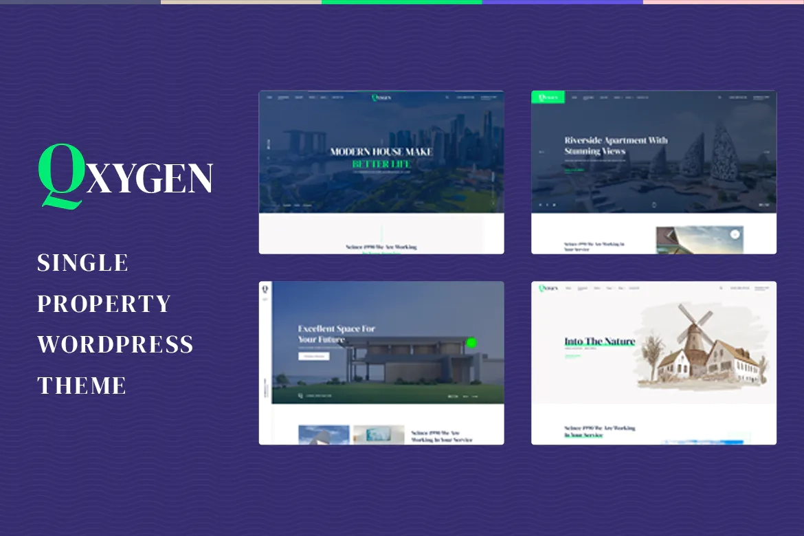 Qxygen Single Property Wordpress Theme 1.0.5