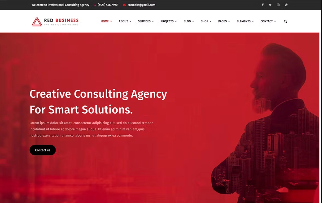 Redbiz Finance & Consulting Multi Purpose Wordpress Theme 1.2.7