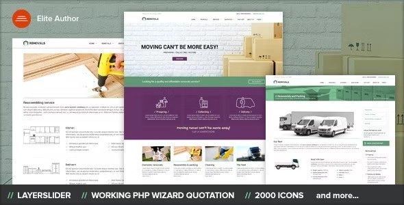 Removals Moving Wordpress Theme 1.0