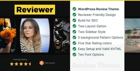 Reviewer Wp Theme For Entertainment Reviews 2.0