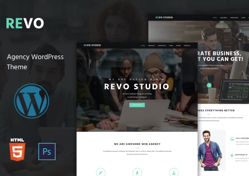 Revo Studio Multipurpose Wordpress Theme 1.0.9