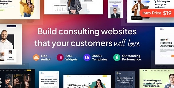 Rise Business & Consulting Wordpress Theme 2.0.5