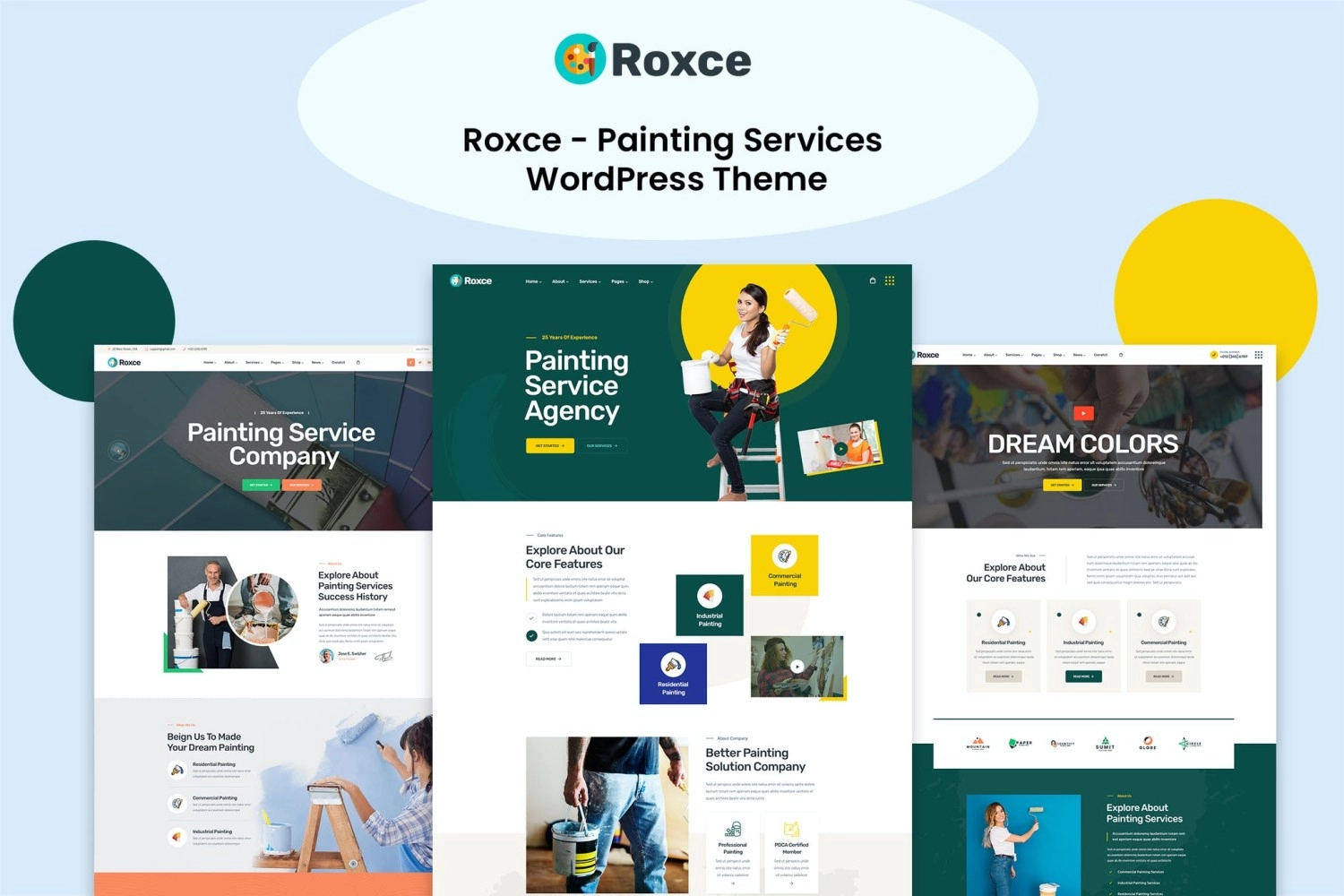 Roxce Painting Services Wordpress Theme 1.2