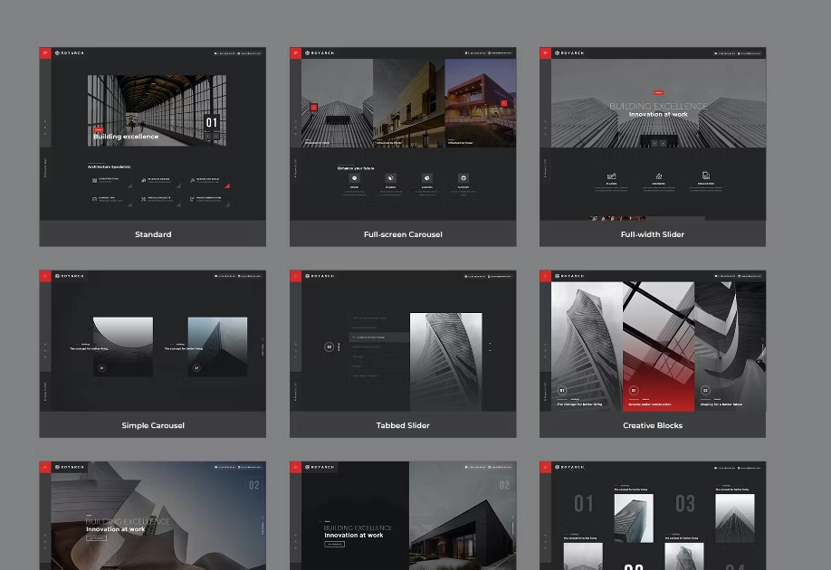 Royarch Architecture Wordpress Theme 1.0