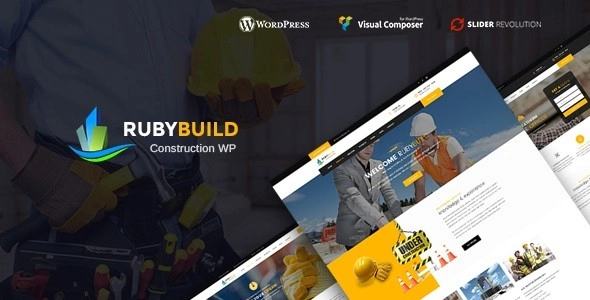 Rubybuild – Building & Construction Wordpress Theme 2.2