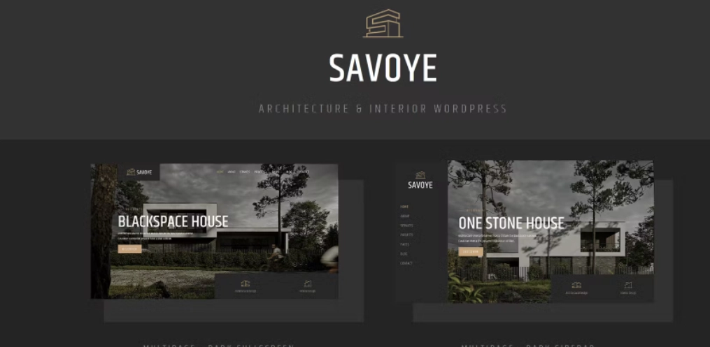 Savoye Architecture & Interior Wordpress Theme 1.0