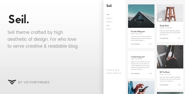 Seil A Responsive Wordpress Blog Theme 1.5