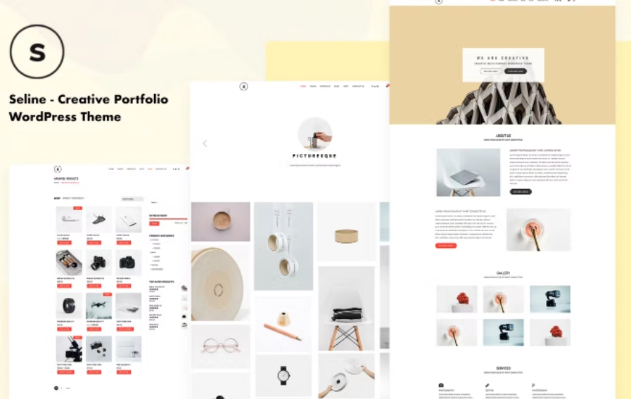 Seline Creative Portfolio Wordpress Theme 1.1.4