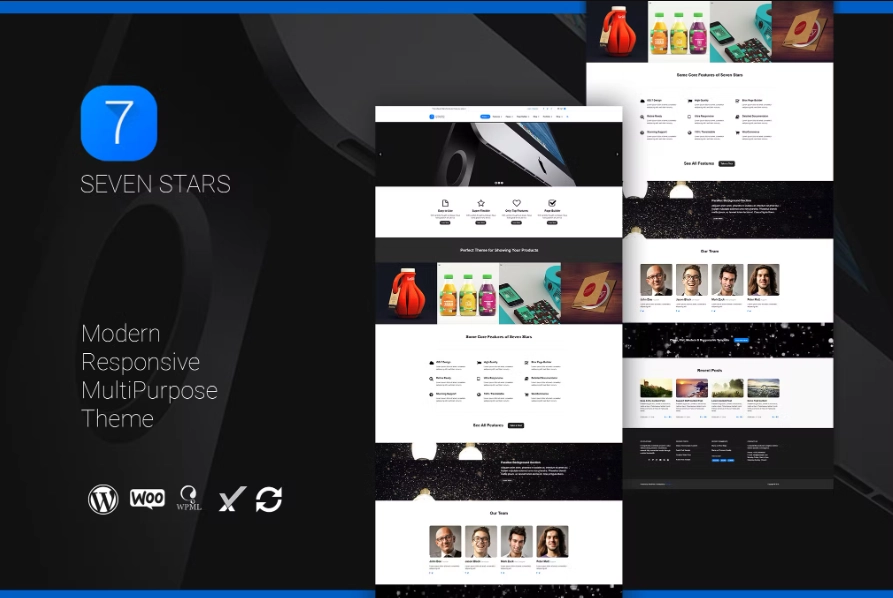 Seven Stars Modern Responsive Multipurpose Theme 1.4.4