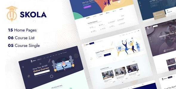 Skola Lms Online Courses Wordpress Theme 1.0.15