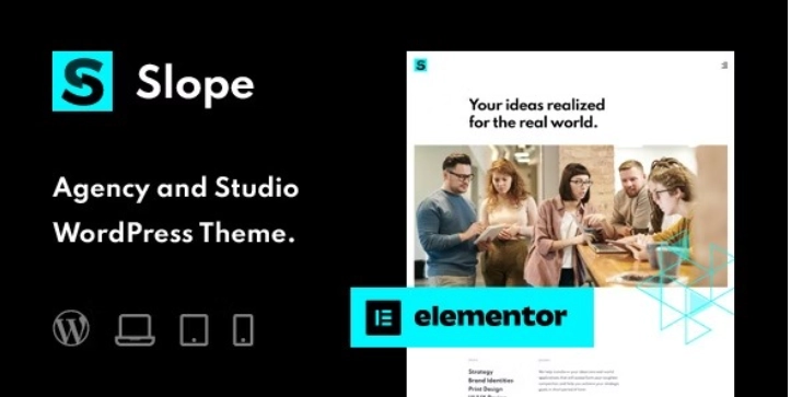 Slope – Agency & Studio Wordpress Theme 1.0.5